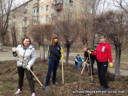 Субботник в рамках двухмесячника «Доброе дело сделаем вместе»