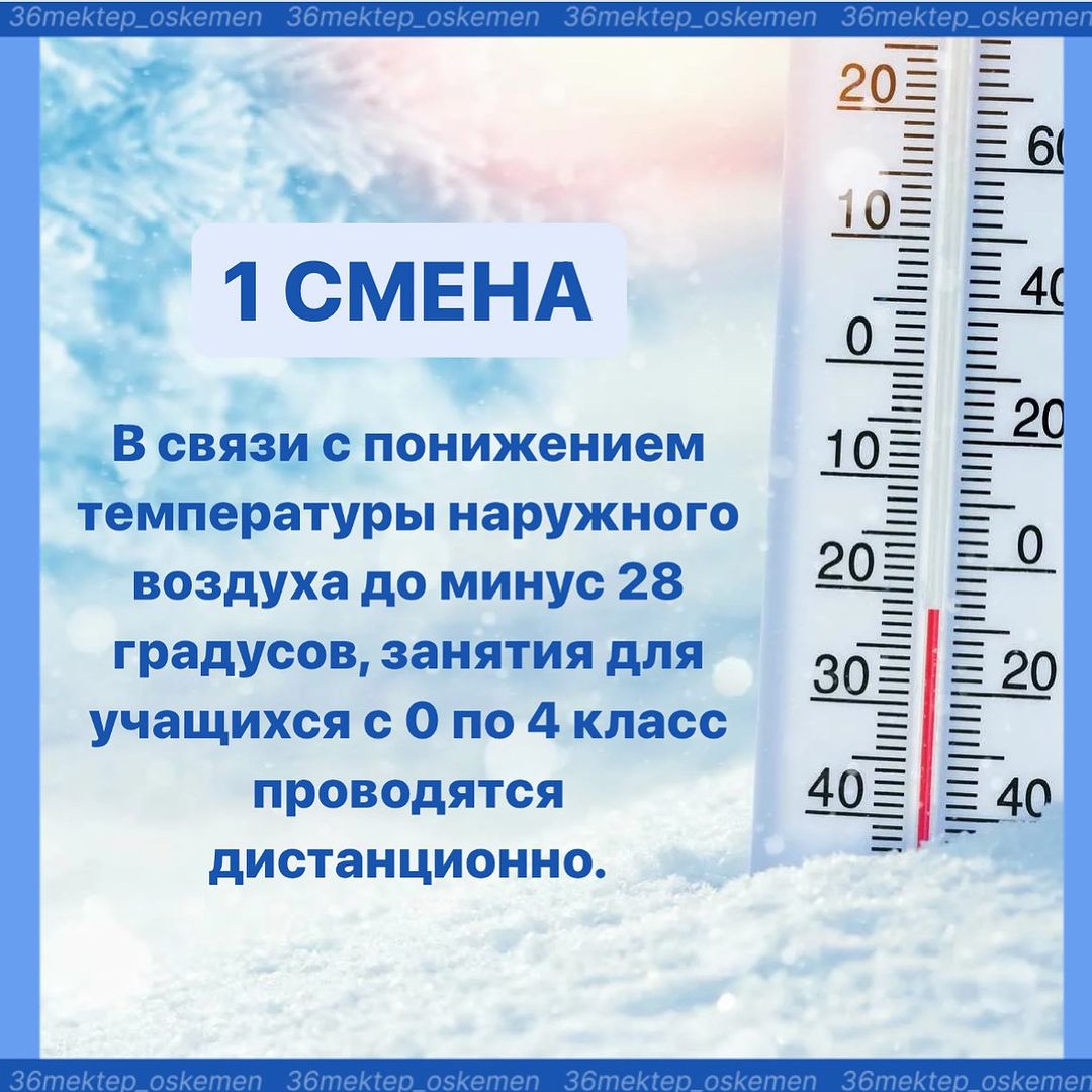 Занятия для учащихся с 0 по 4 класс проводятся дистанционно, 1 смена.