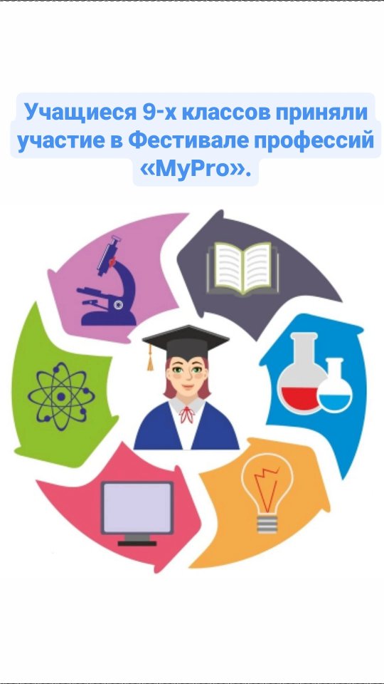 23 сәуір күні 9-сынып оқушылары “MyPro” кәсіптер фестиваліне қатысты.