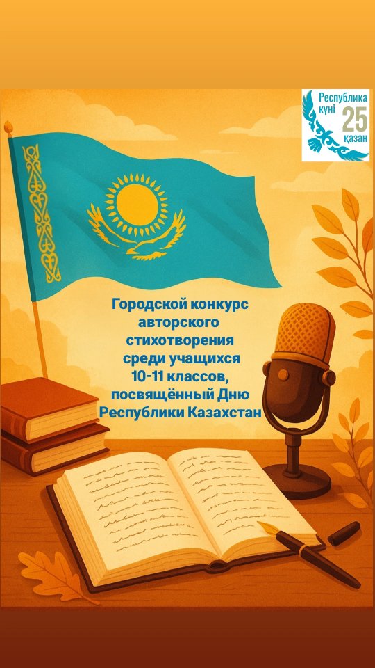 Мақтаныш, шабыт, поэзия…📝📖💬