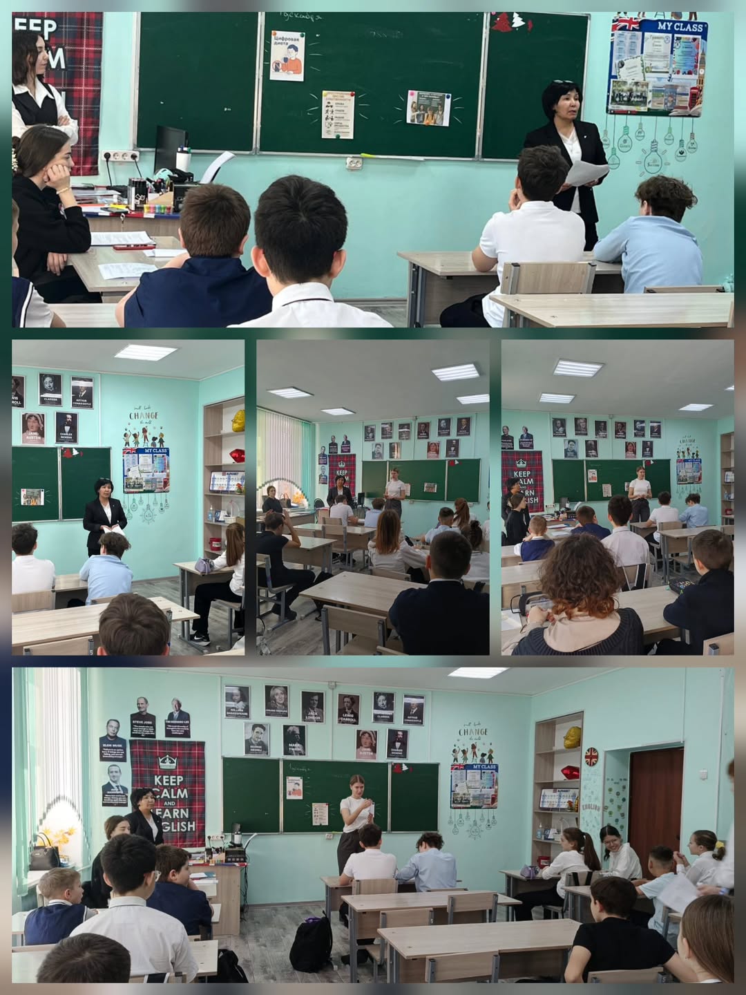 Бүгін, 1 желтоқсан күні, 7 «Б» сыныбында «Буллинг: салдары және кәмелетке толмағандардың жауапкершілігі» тақырыбында маңызды әңгіме өтті.