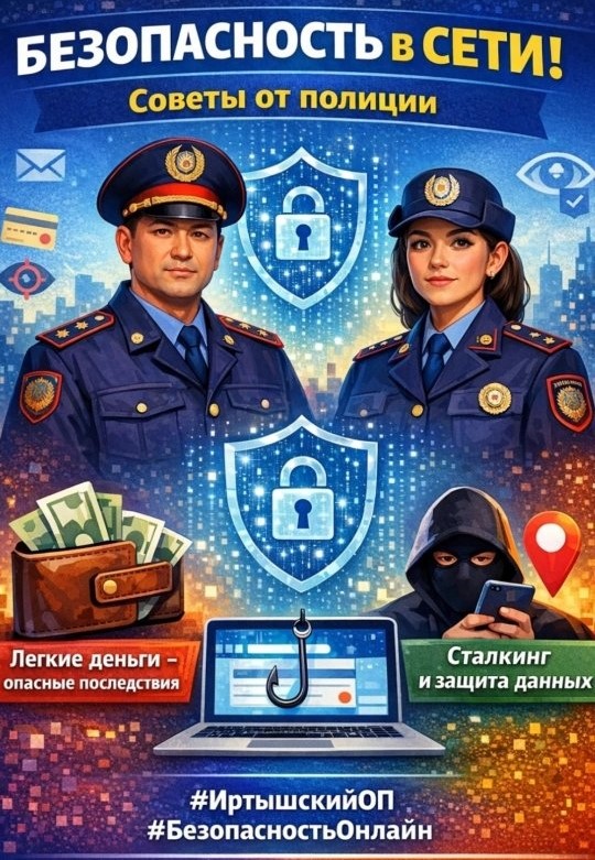 Желідегі қауіпсіздік: полиция не туралы ескертті?