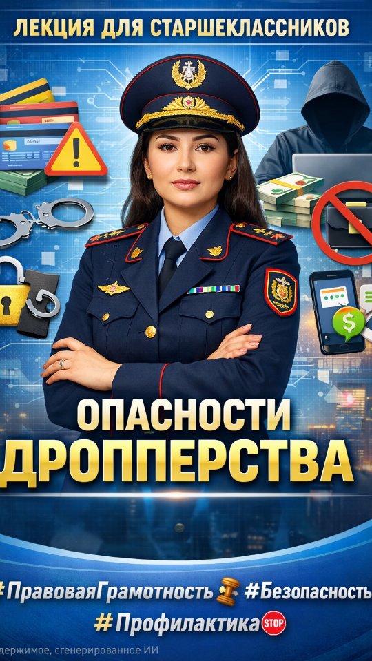 Шығыс Қазақстан облысы бойынша Экономикалық тергвеу департаментінің қызметкері, 2-ші жедел басқарманың ІІО жедел уәкіл-анықтаушысы Толбаева Венера Нұрланқызы 10–11 сынып оқушыларына лекция өткізді 👩‍🏫📊.