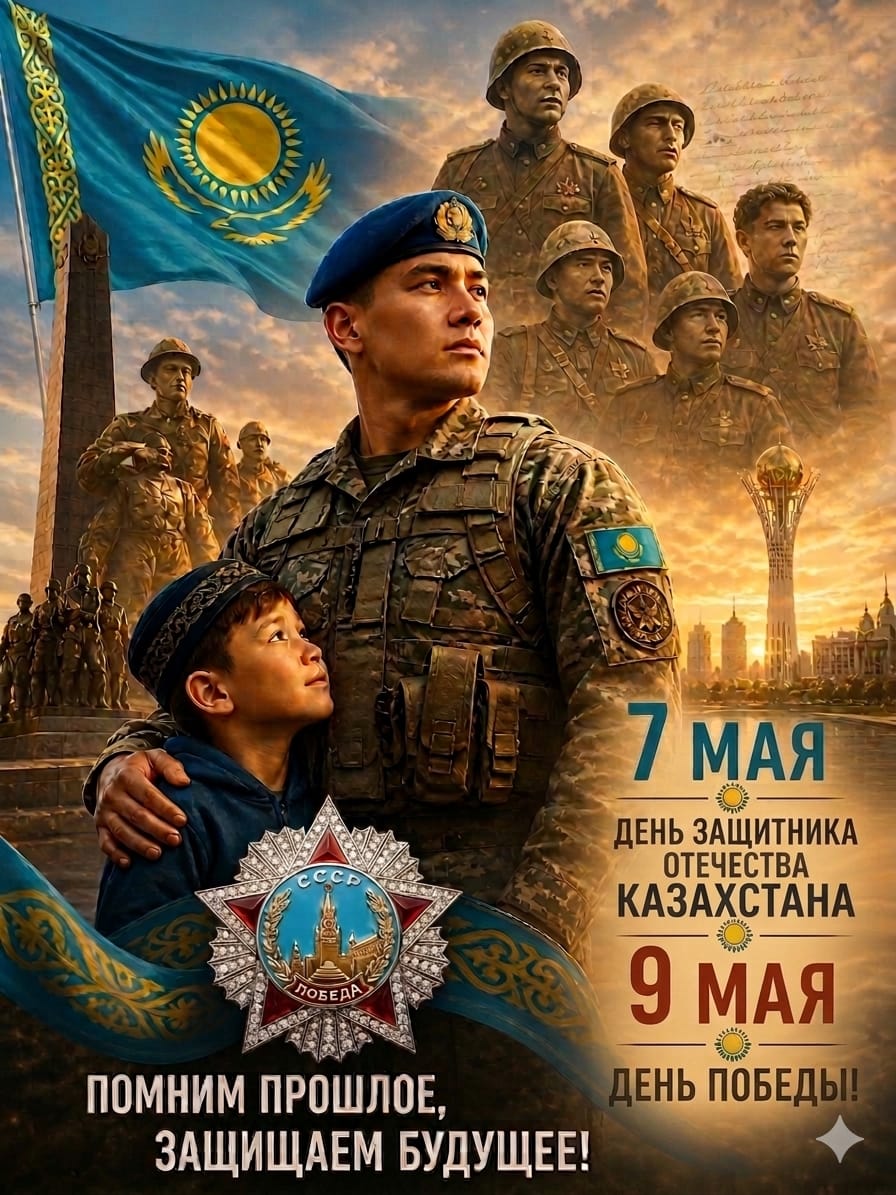 Жеңіс күнін мерекелеуге арналған жыл сайынғы «Oskemen Aibyn» 🇰🇿 іс-шарасы аясында №36 мектептің оқушылары — «Факел» әскери-патриоттық клубының мүшелері 🔥 — №7 және №38 мектептермен бірлескен «Арлан» әскери-патриоттық бірлестігінің